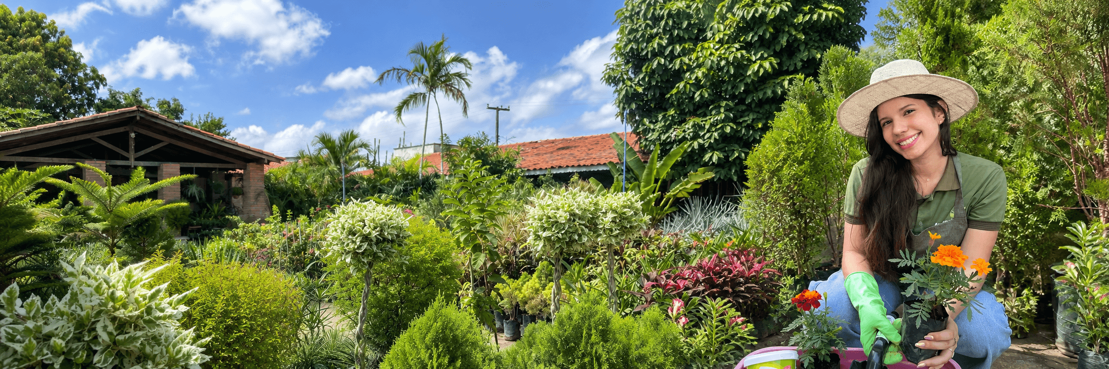 Atendimento da AmbientalMix entre plantas